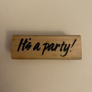 Denami Design It’s A Party! Rubber stamp